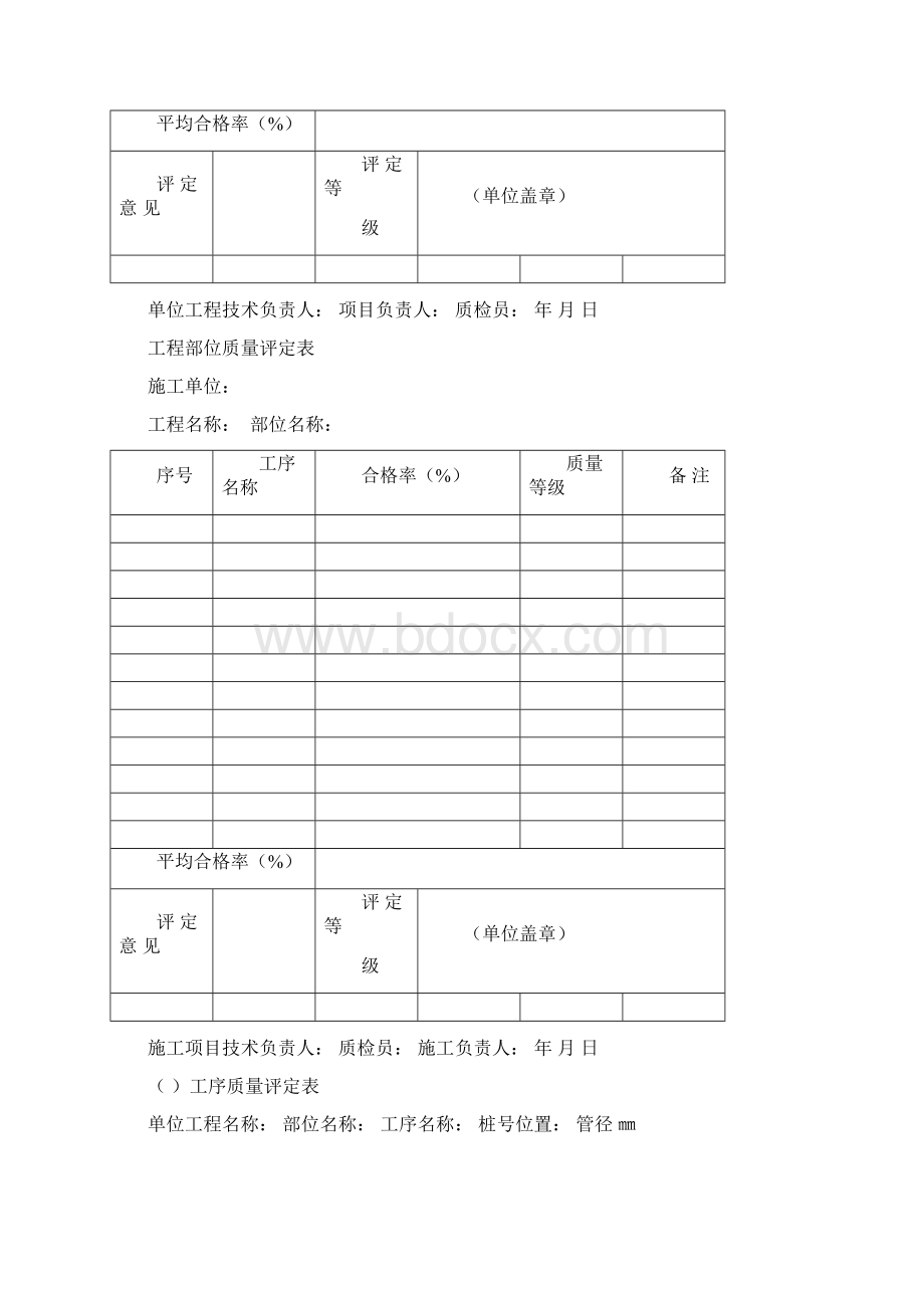 市政给排水工程验收表格p.docx_第2页