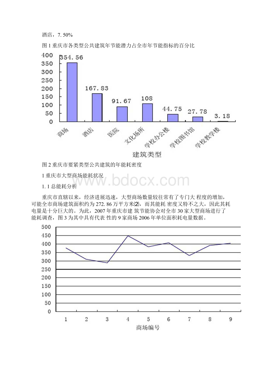 重庆市大型商场能耗调研分析Word文件下载.docx_第2页