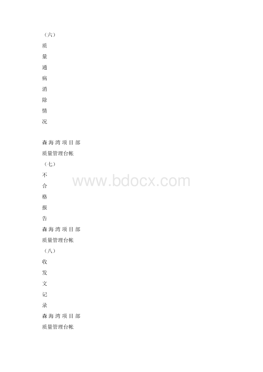 质量管理资料台帐文档格式.docx_第3页