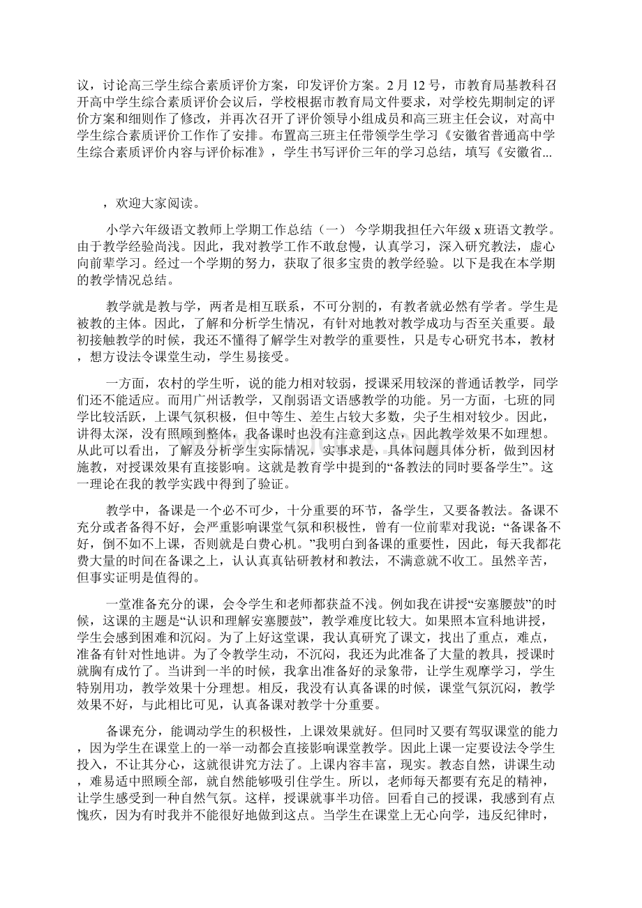 高三学生综合素质评价工作总结范文.docx_第2页