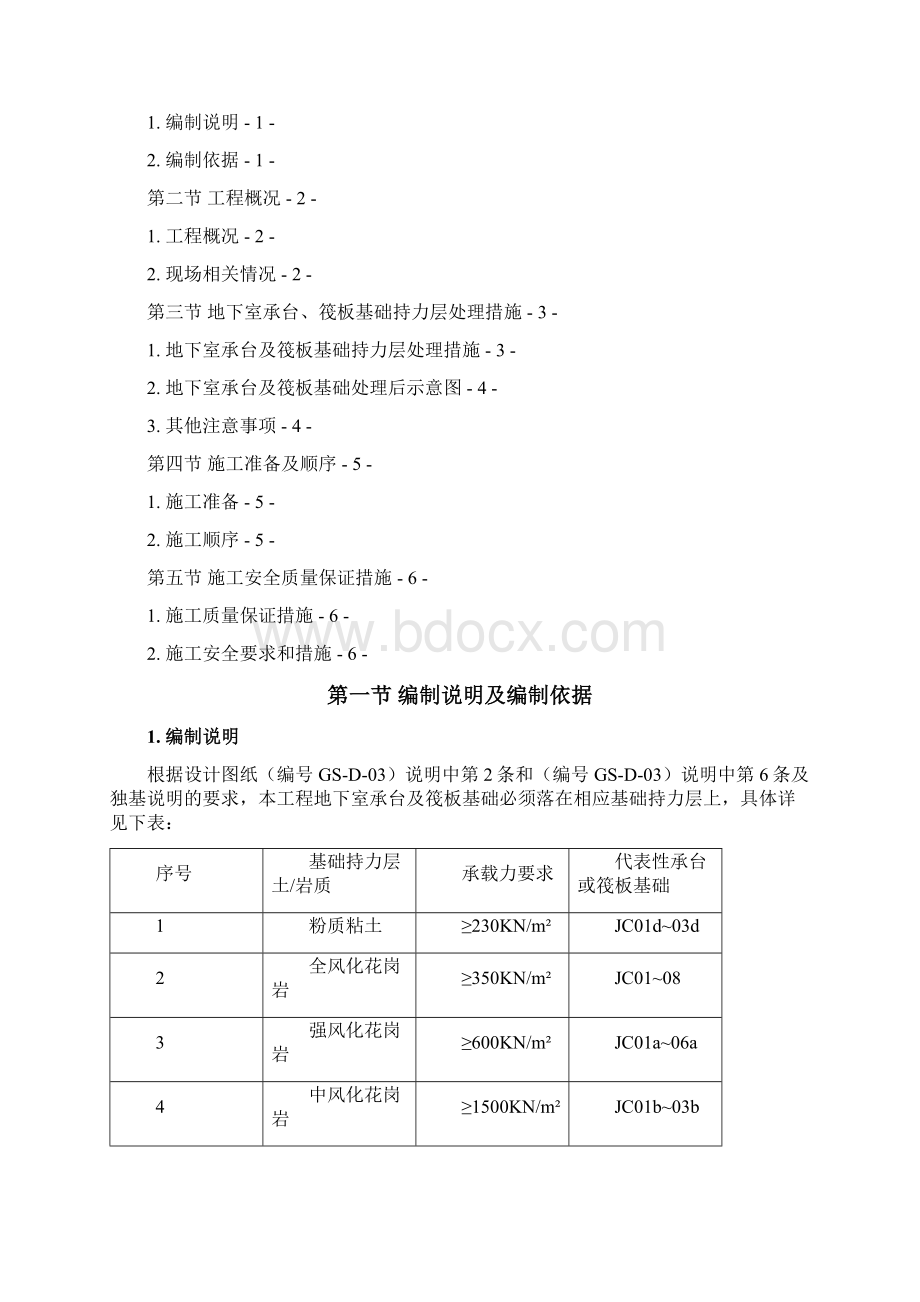 地下室承台筏板基础超挖处理方案Word文档格式.docx_第2页