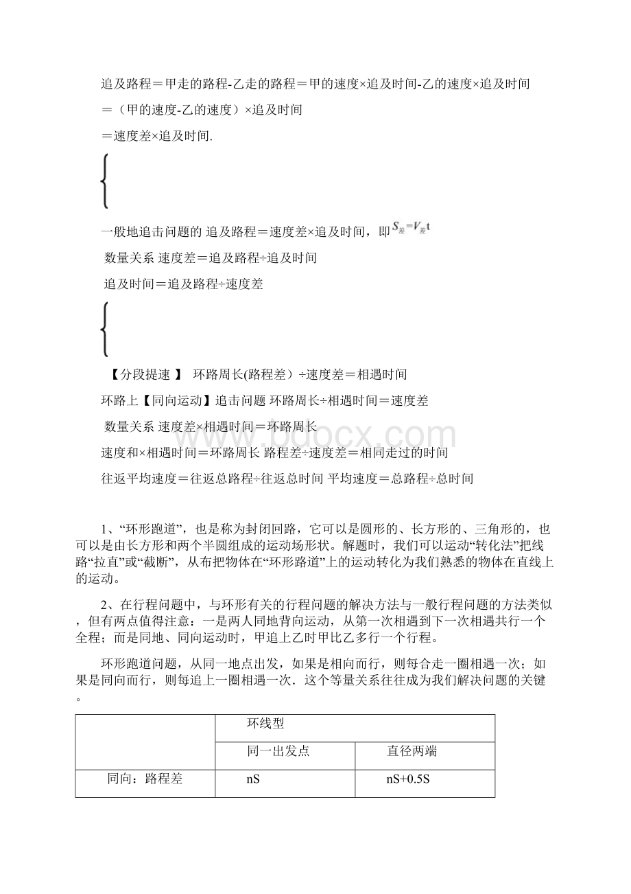 奥数行程相遇和追及公式.docx_第2页