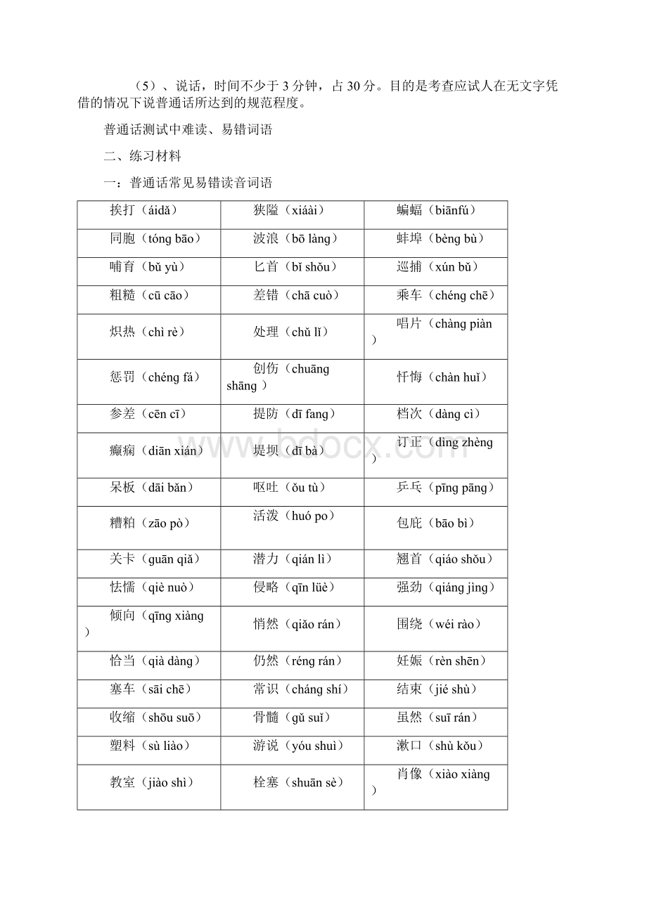 普通话考试复习资料Word文档下载推荐.docx_第3页