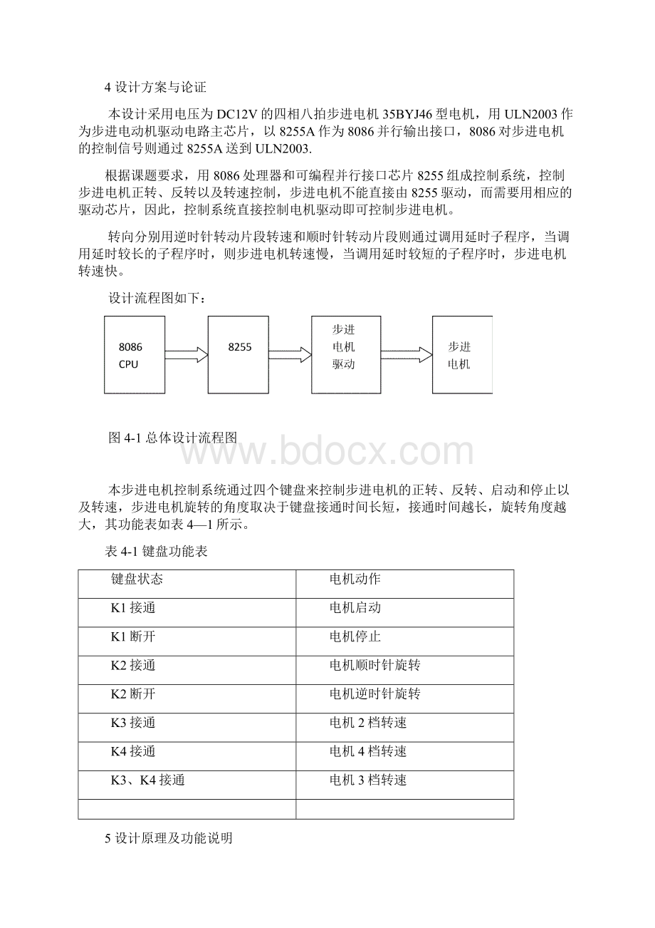 基于8086的步进电机控制课程设计Word格式.docx_第3页