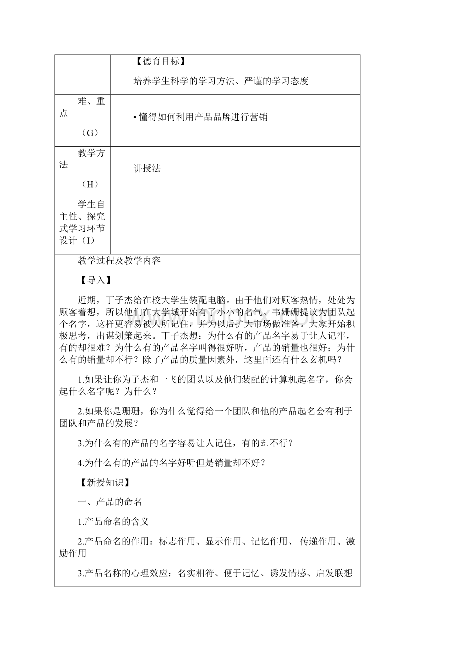 消费心理及行为分析教案 1Word文件下载.docx_第2页