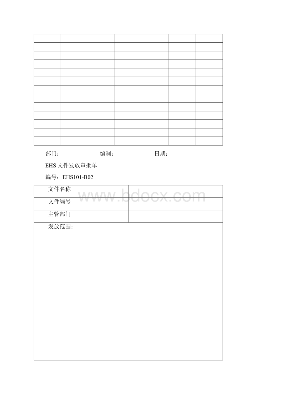 EHS工作全套表格汇编.docx_第2页