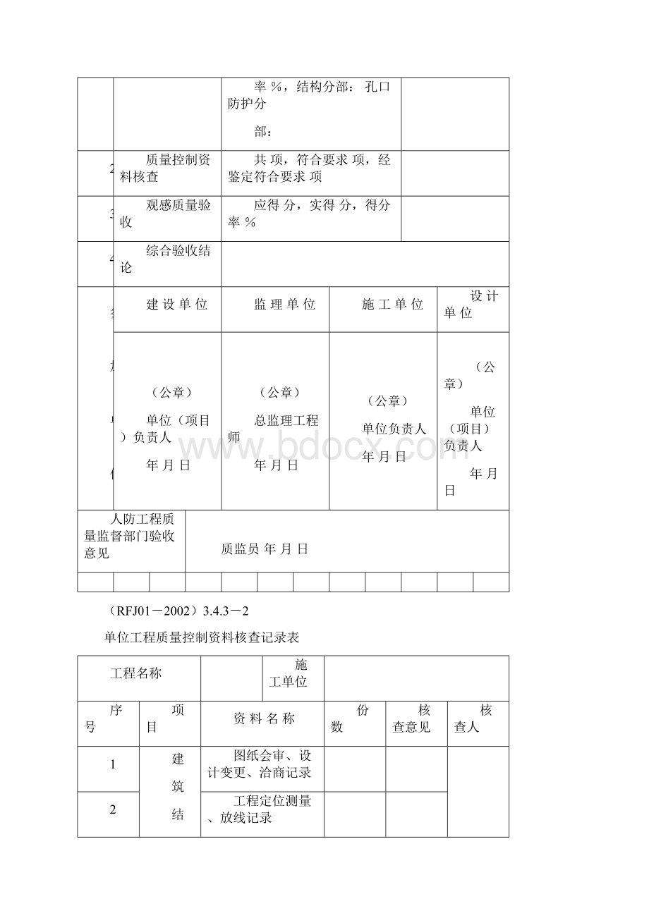 人防分部工程质量验收记录表需做.docx_第3页