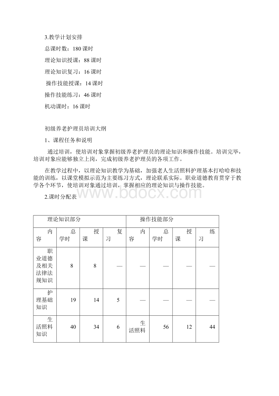 养老护理员培训计划大纲.docx_第2页