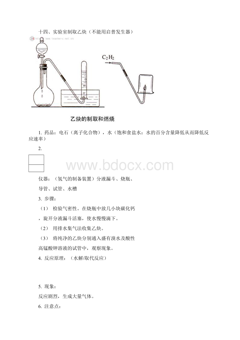 高中有机化学实验总结.docx_第3页