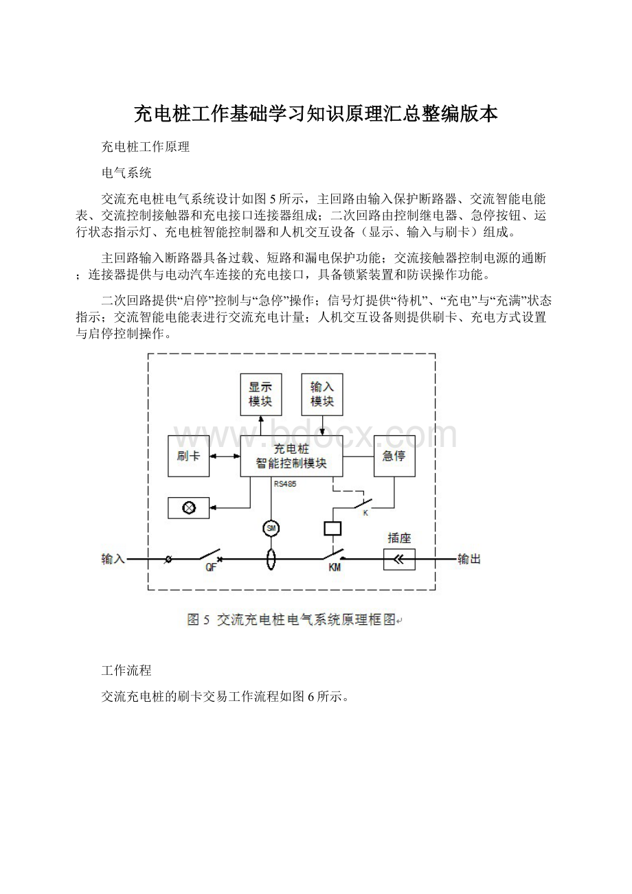 充电桩工作基础学习知识原理汇总整编版本.docx_第1页