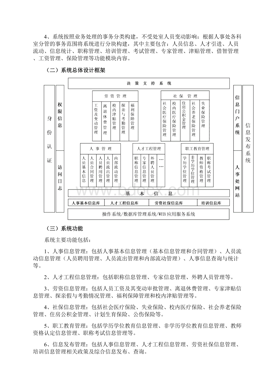 人事管理信息系统用户手册Word下载.docx_第2页