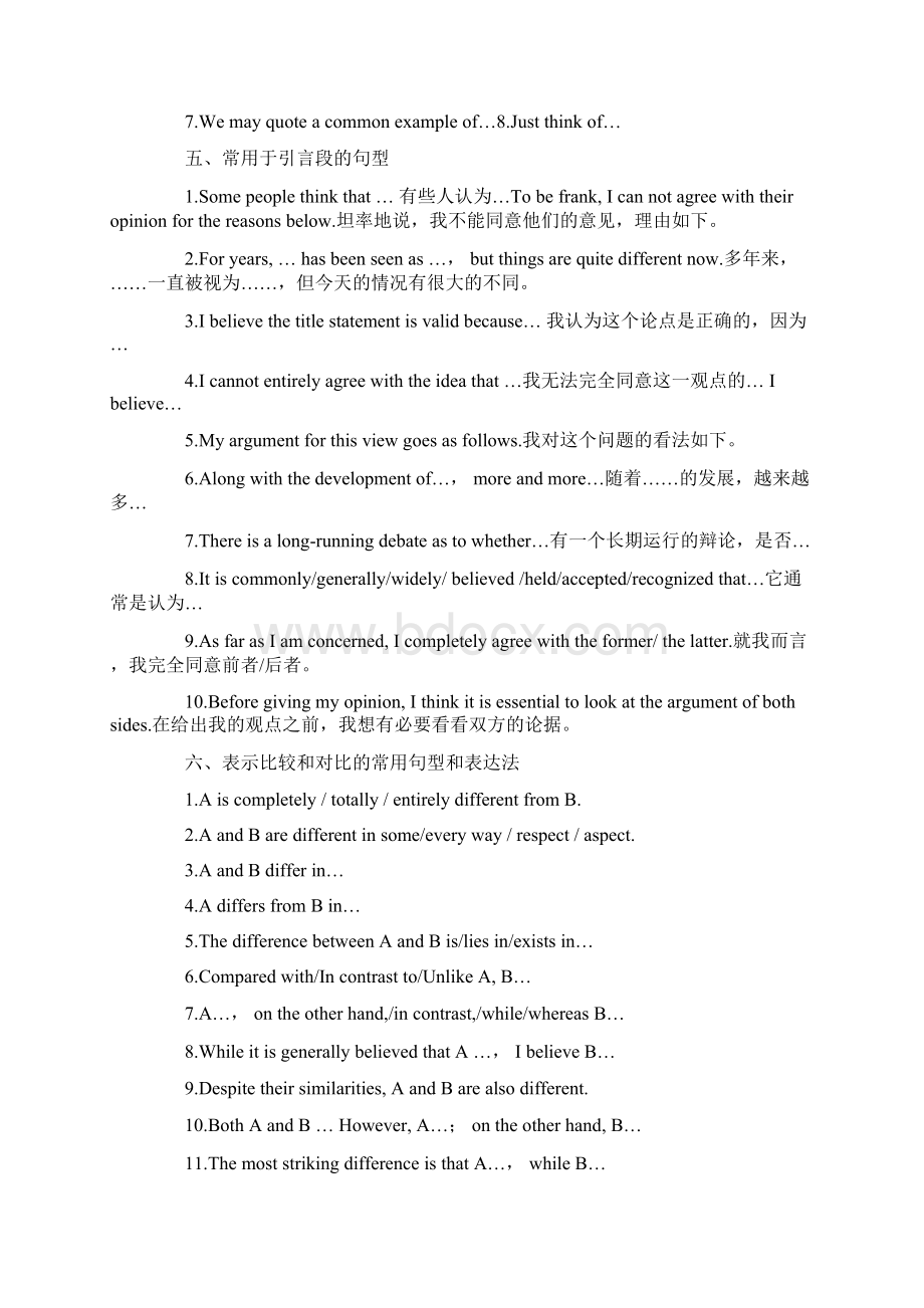 英语作文万能句型Word格式文档下载.docx_第3页