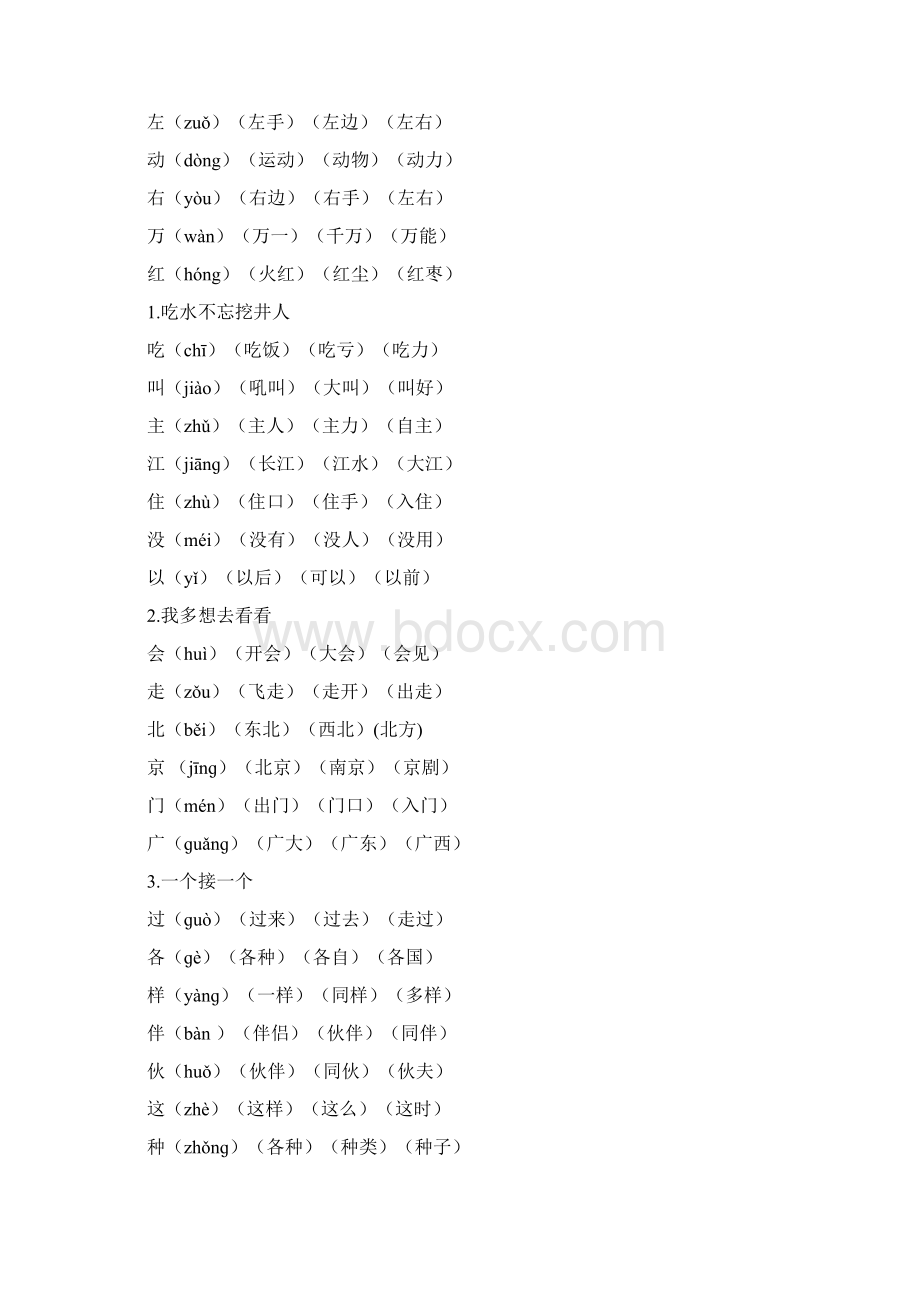 最新部编版语文13年级下册生字组词汇总Word格式.docx_第2页