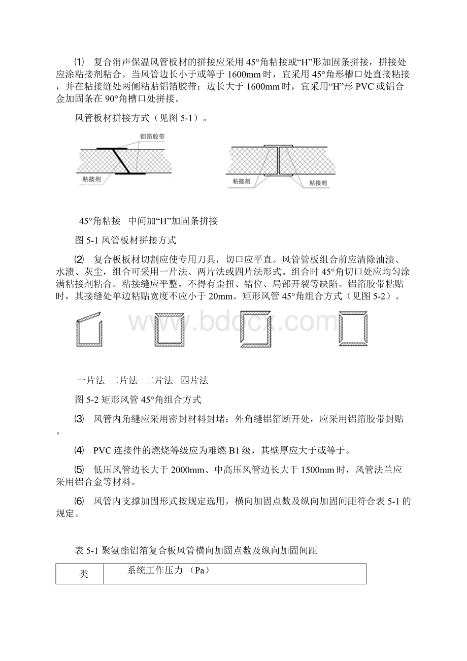 双面铝箔聚氨酯复合风管施工技术文档格式.docx_第3页