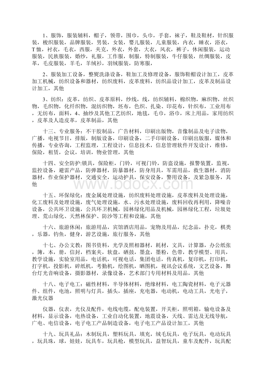 中国行业大全资料讲解.docx_第3页