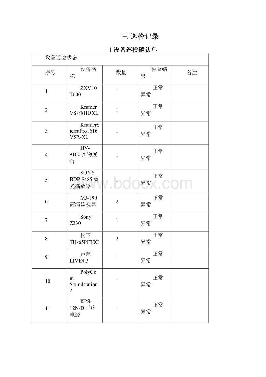 高清视频会议系统巡检报告精版.docx_第3页