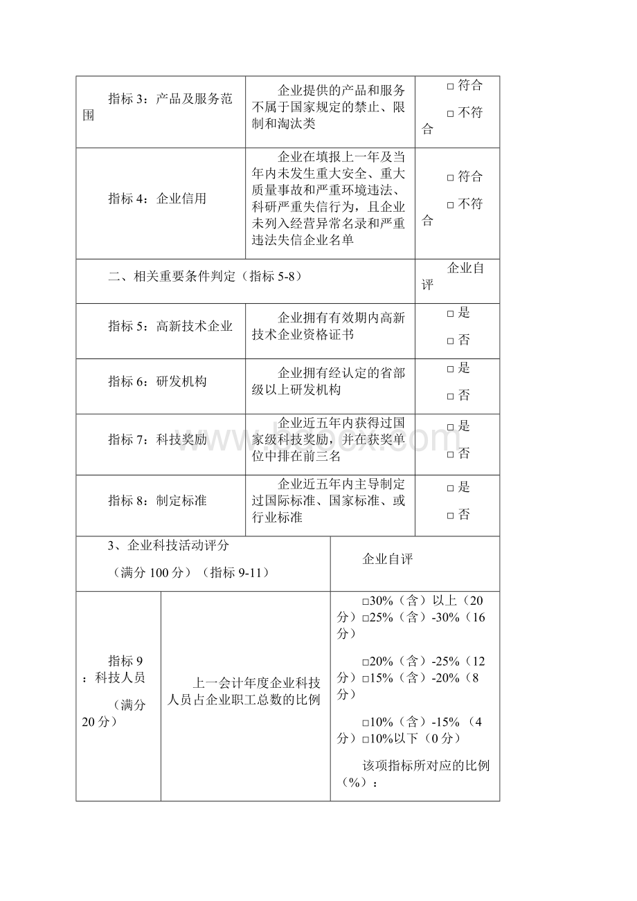 科技型中小企业信息表word版本.docx_第3页