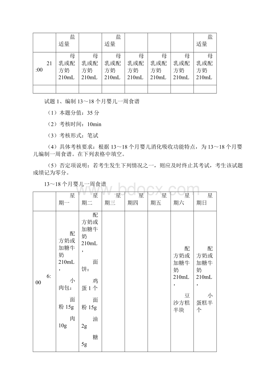 育婴员高级操作技能复习提纲教学文稿Word文件下载.docx_第3页