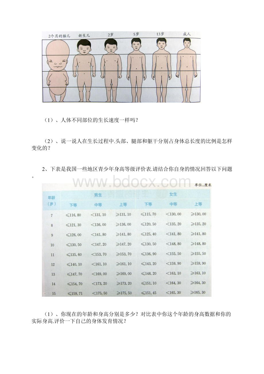 苏教版科学六年级下册单元测试题最新附答案.docx_第3页