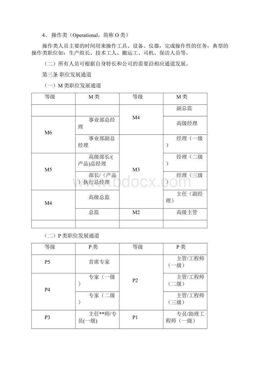 职位发展通道与任职资格管理制度备课讲稿Word格式.docx_第2页