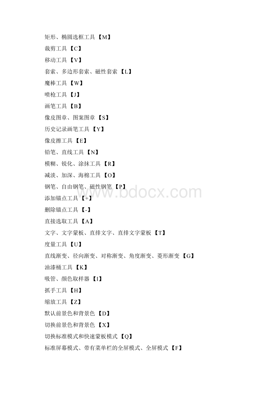 Photoshop CS3 快捷键.docx_第3页