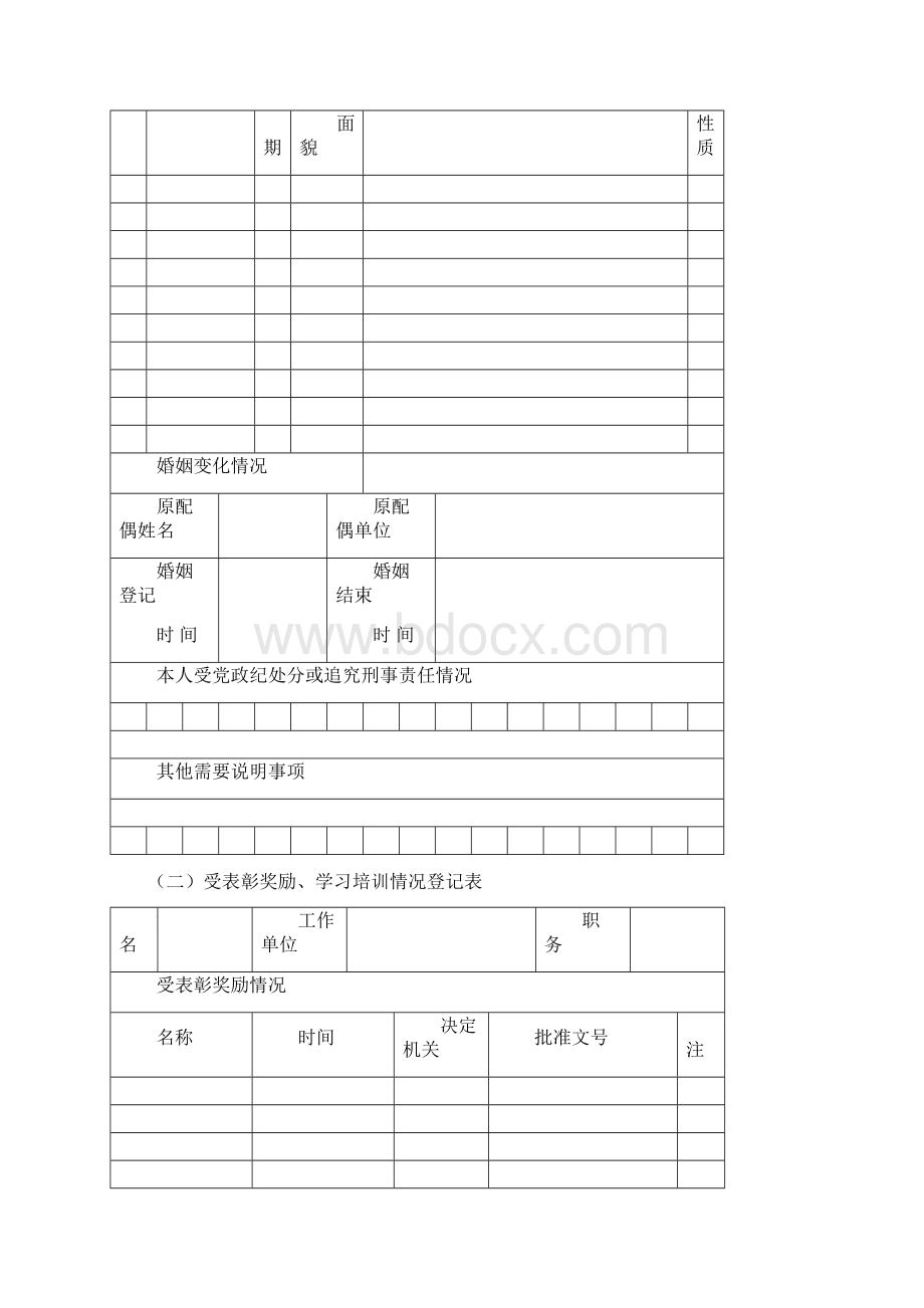 干部个人廉洁档案样表.docx_第3页