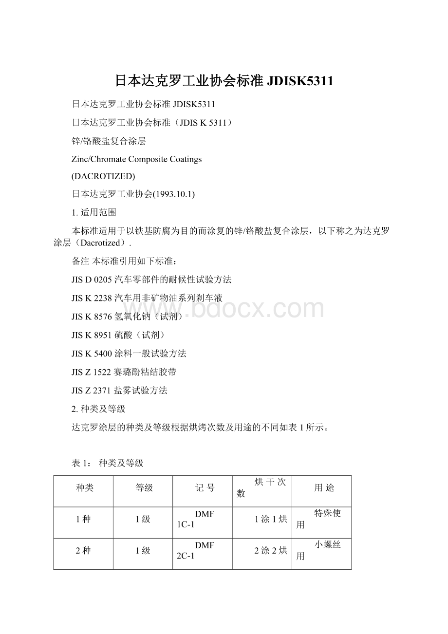 日本达克罗工业协会标准JDISK5311文档格式.docx_第1页