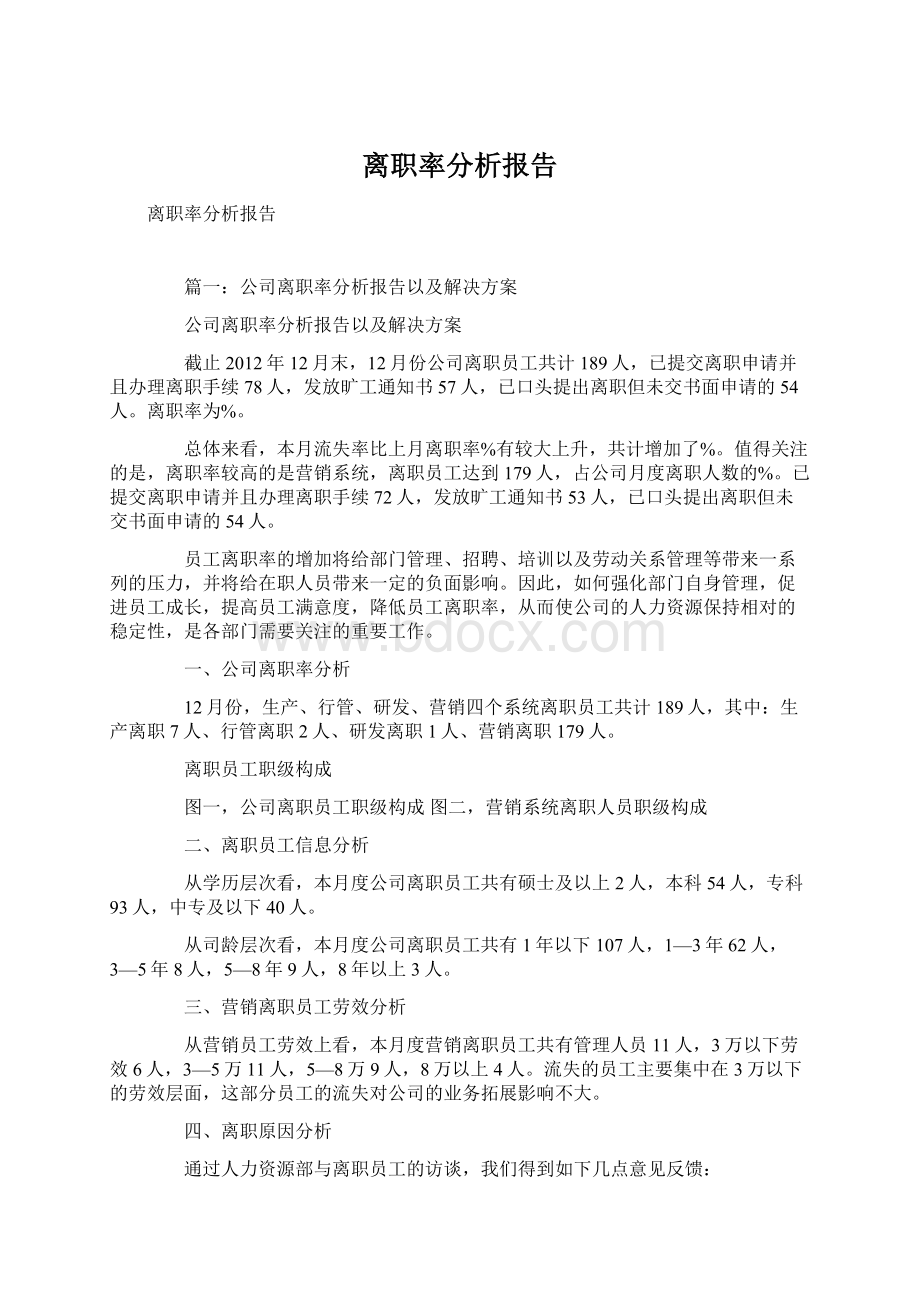 离职率分析报告.docx_第1页