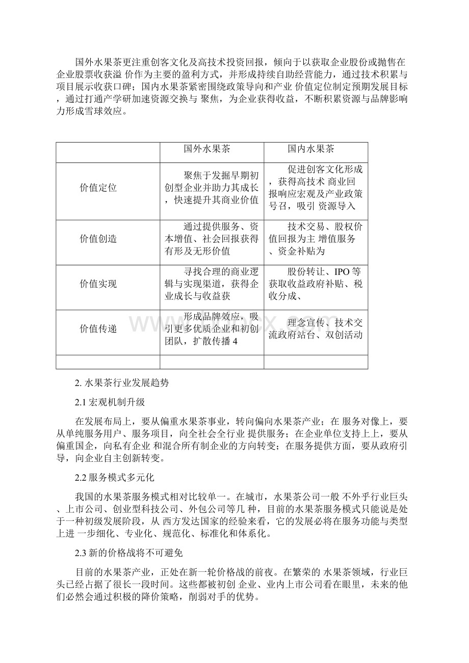 水果茶行业市场分析报告Word格式文档下载.docx_第3页