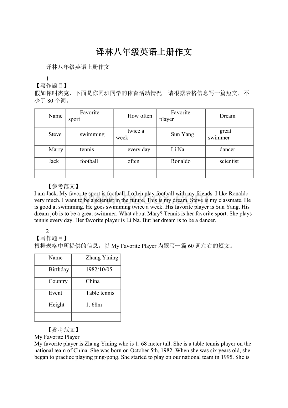 译林八年级英语上册作文.docx