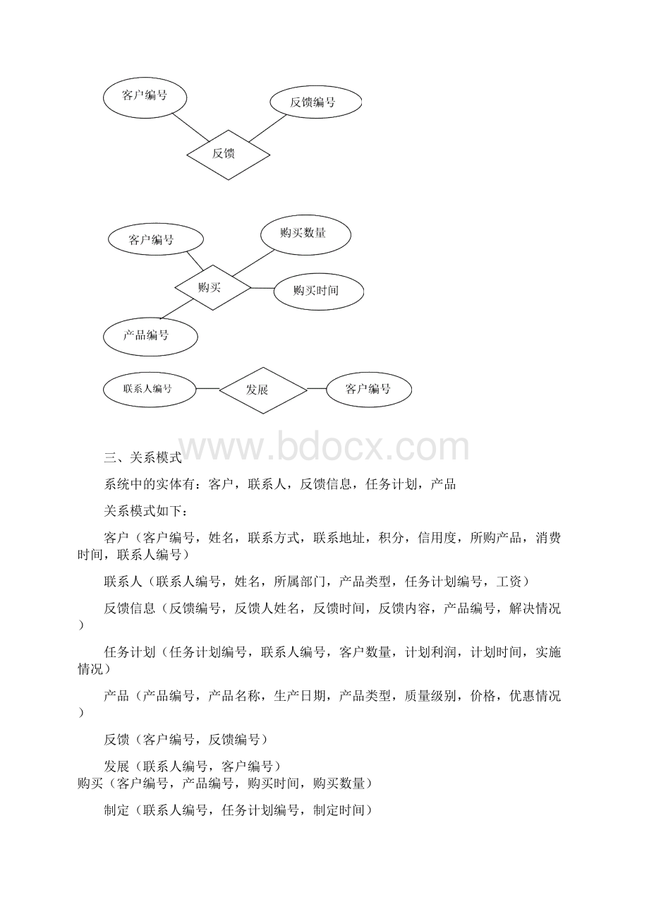 客户关系管理系统大数据库设计.docx_第3页