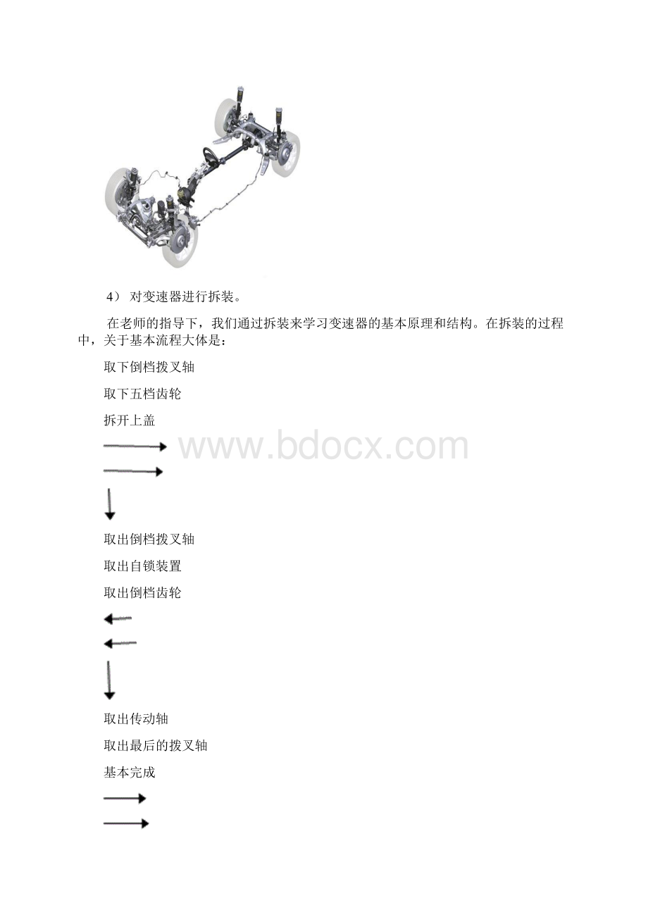 汽车底盘拆装实习报告.docx_第3页