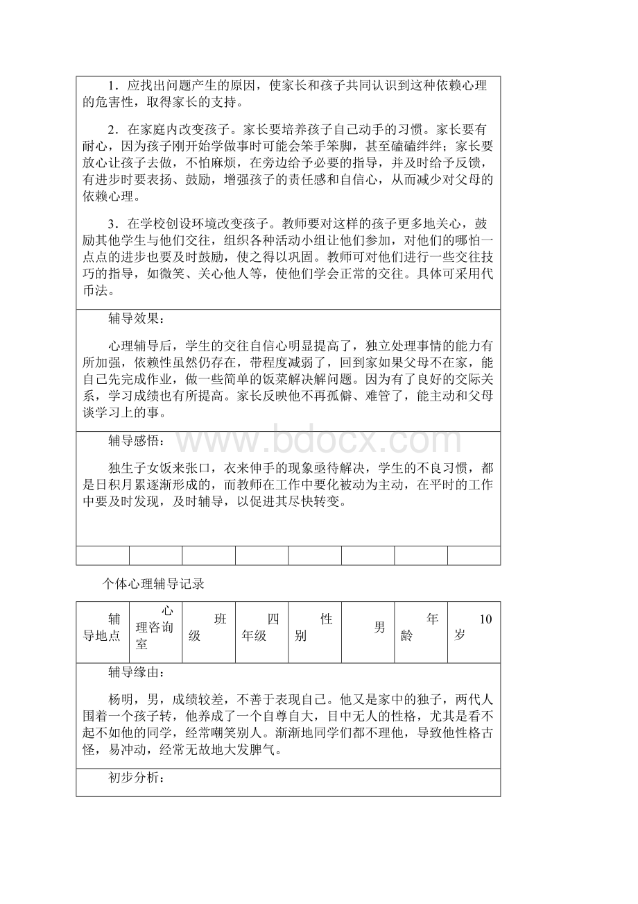 个体心理辅导记录16个教学文案.docx_第3页