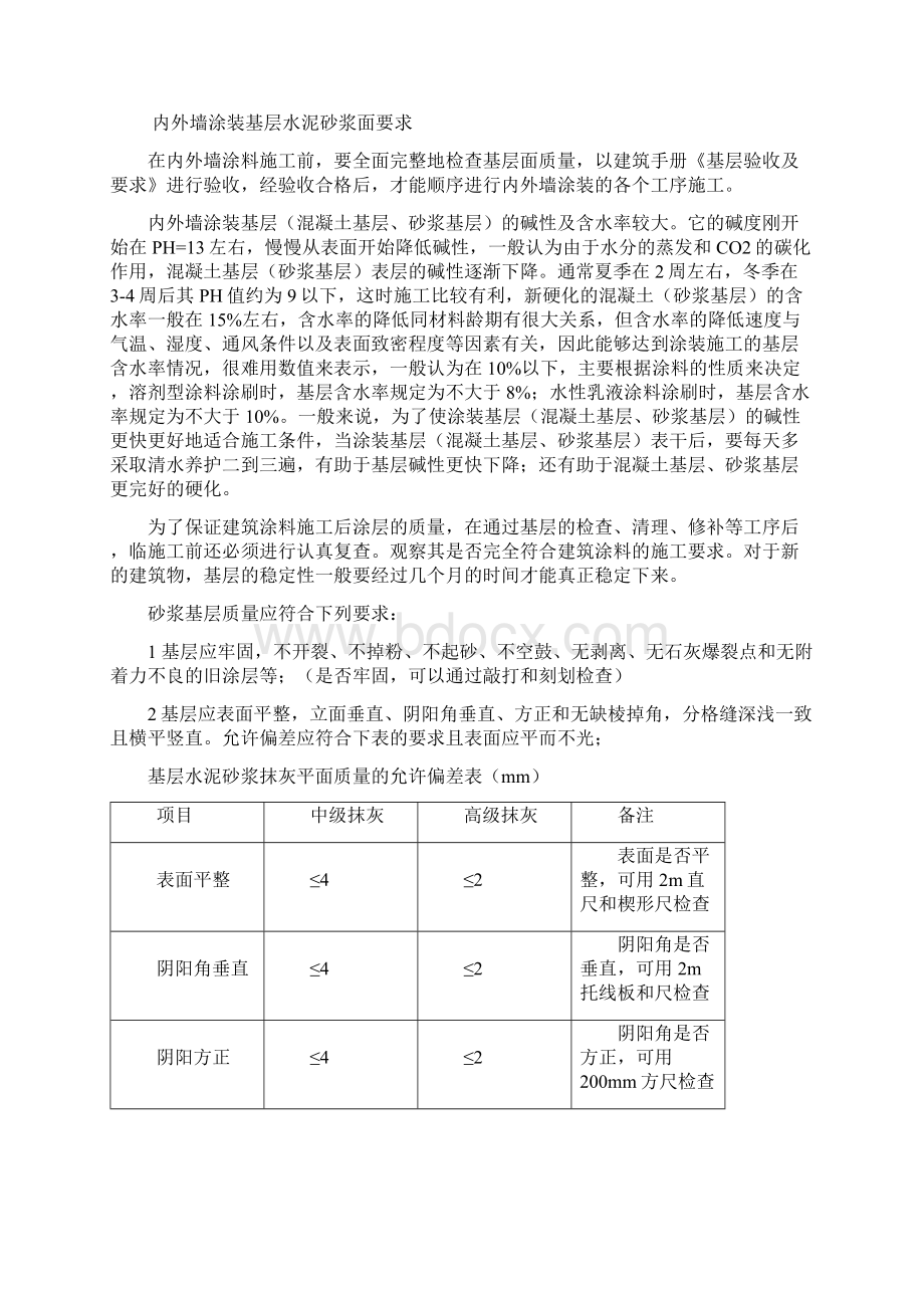 建筑涂料施工工艺及注意事项.docx_第2页