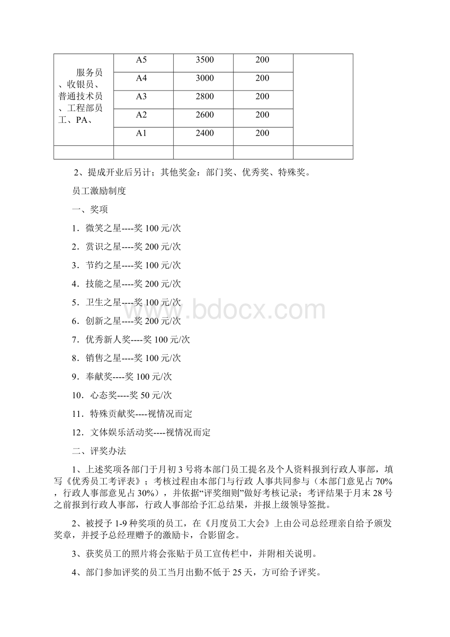 员工激励及薪酬福利制度文档格式.docx_第3页