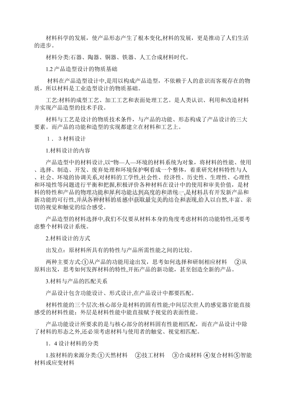 工艺材料产品设计 讲义总结.docx_第2页