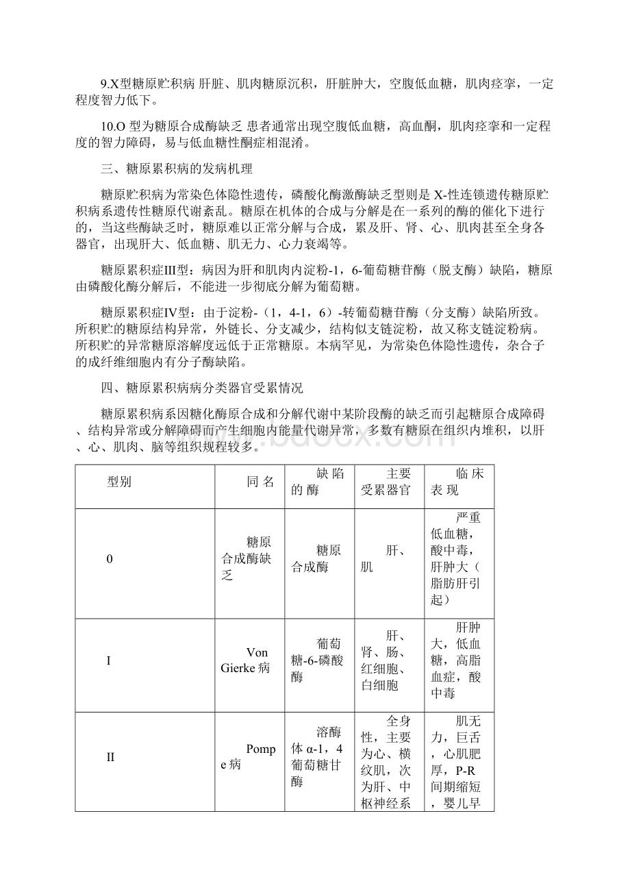 糖原累积病综述.docx_第3页