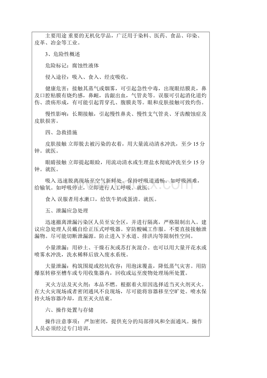 检验科危化品安全数据表.docx_第3页