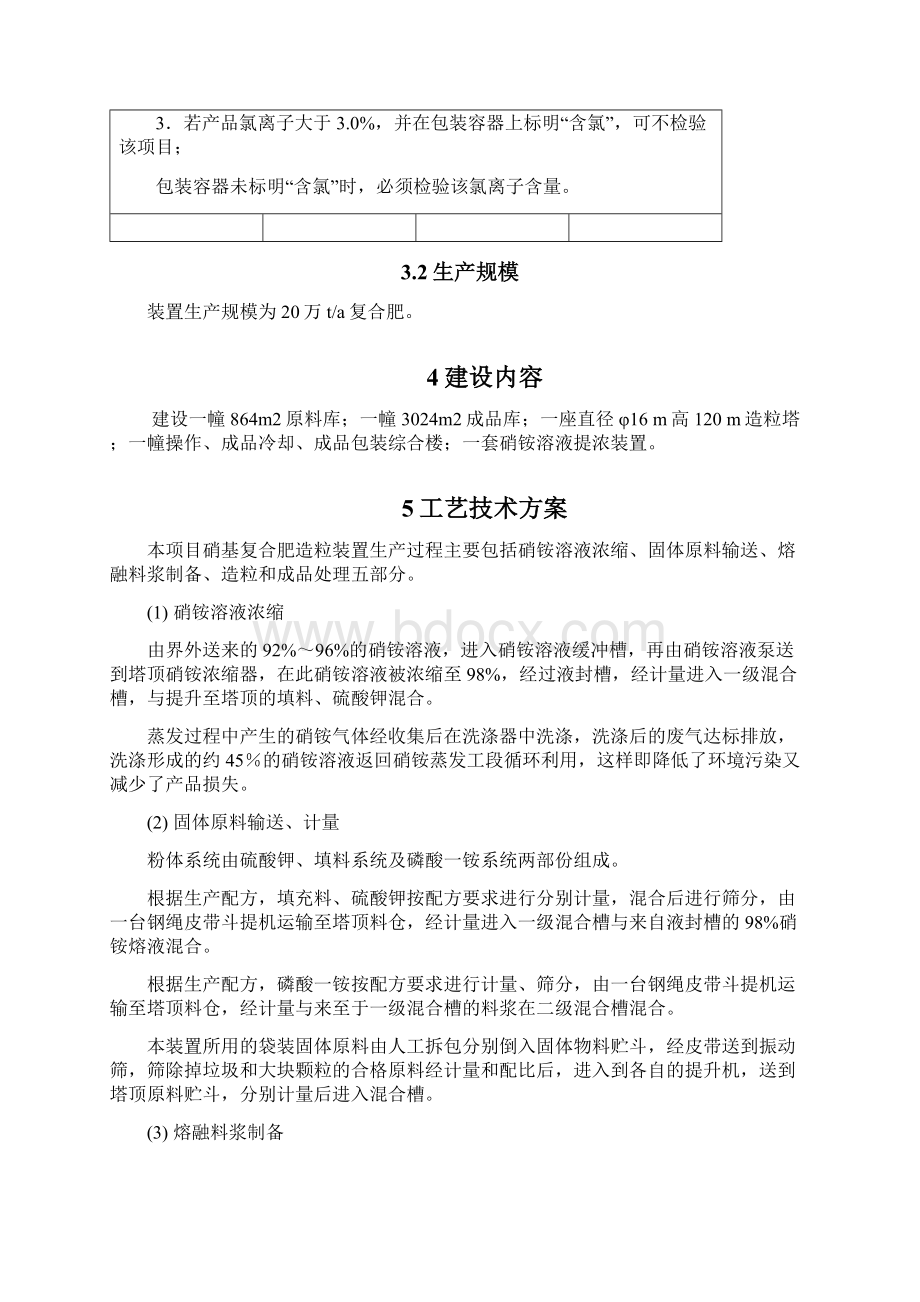 高塔硝基复合肥项目建议书.docx_第3页