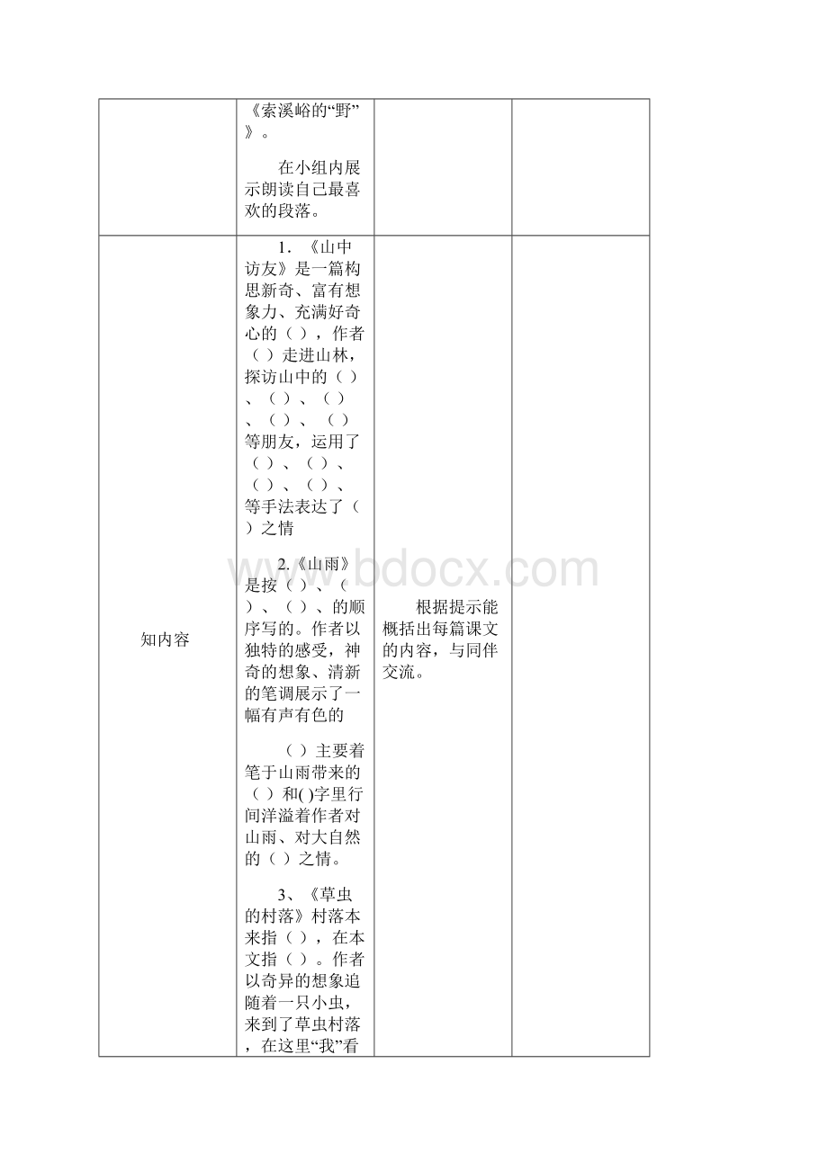 人版六年级语文上册预习单.docx_第2页