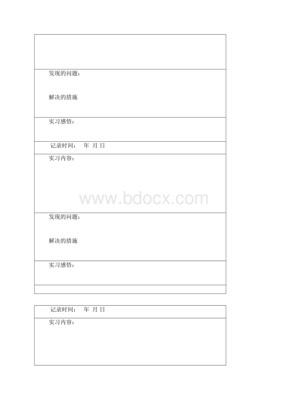 工业工程系毕业生实习日志.docx_第3页