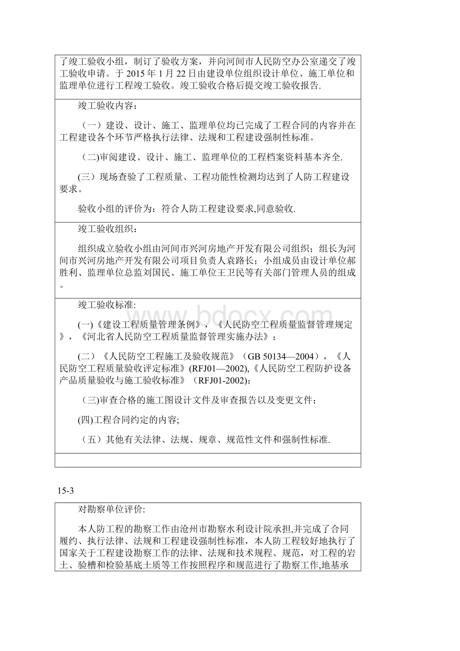 人防工程竣工验收报告填写要求范本模板.docx_第3页