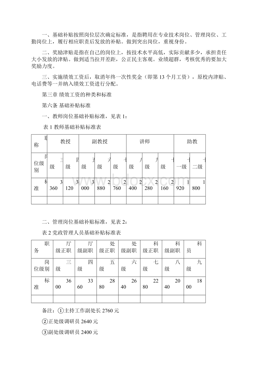 西安医学院绩效工资实施办法.docx_第2页