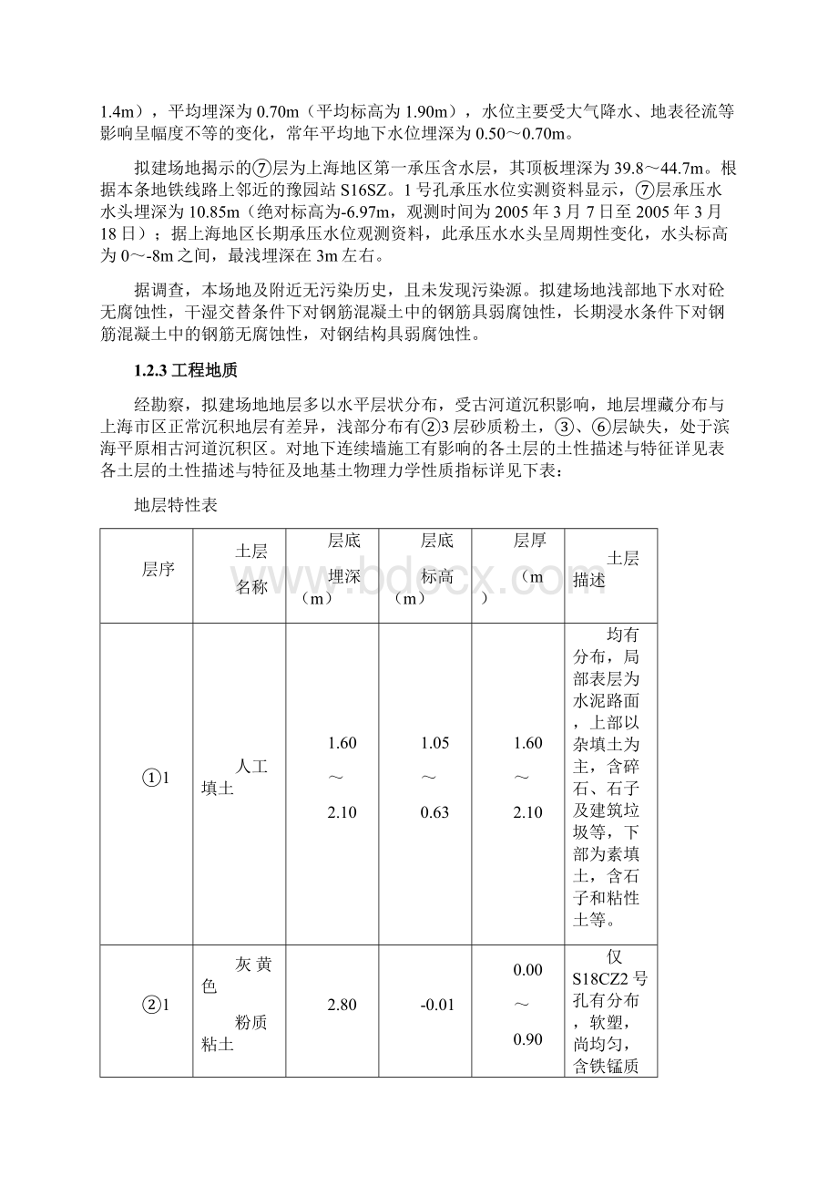 地下连续墙方案及施工组织设计.docx_第2页