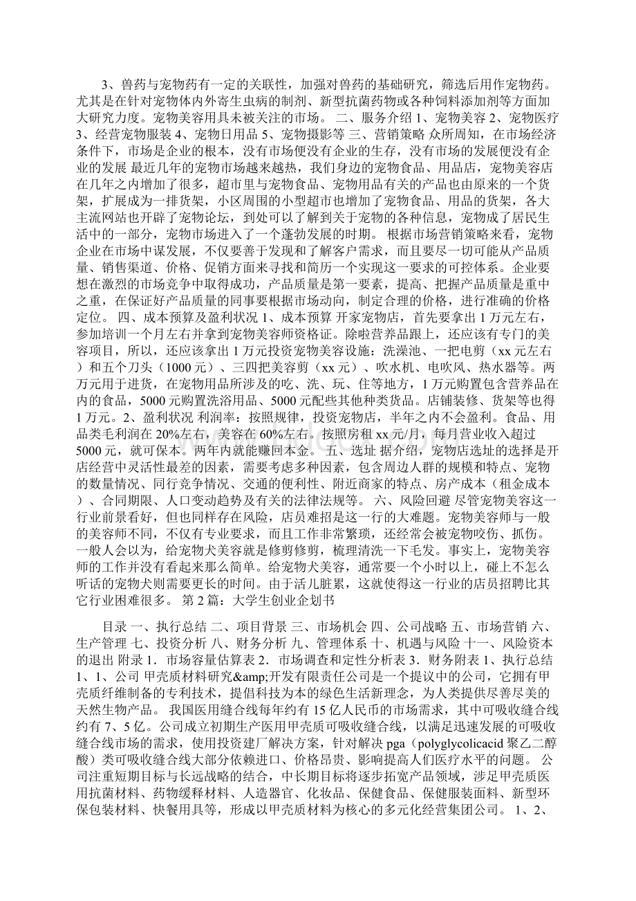 创业计划书必须要有几年的规划.docx_第3页