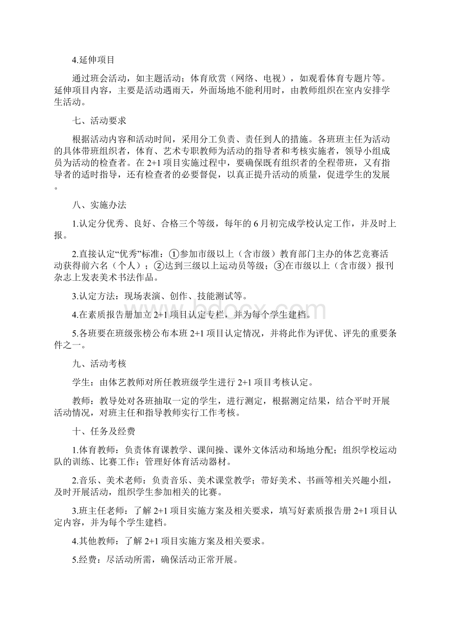 艺术2+1项目实施方案试行.docx_第3页