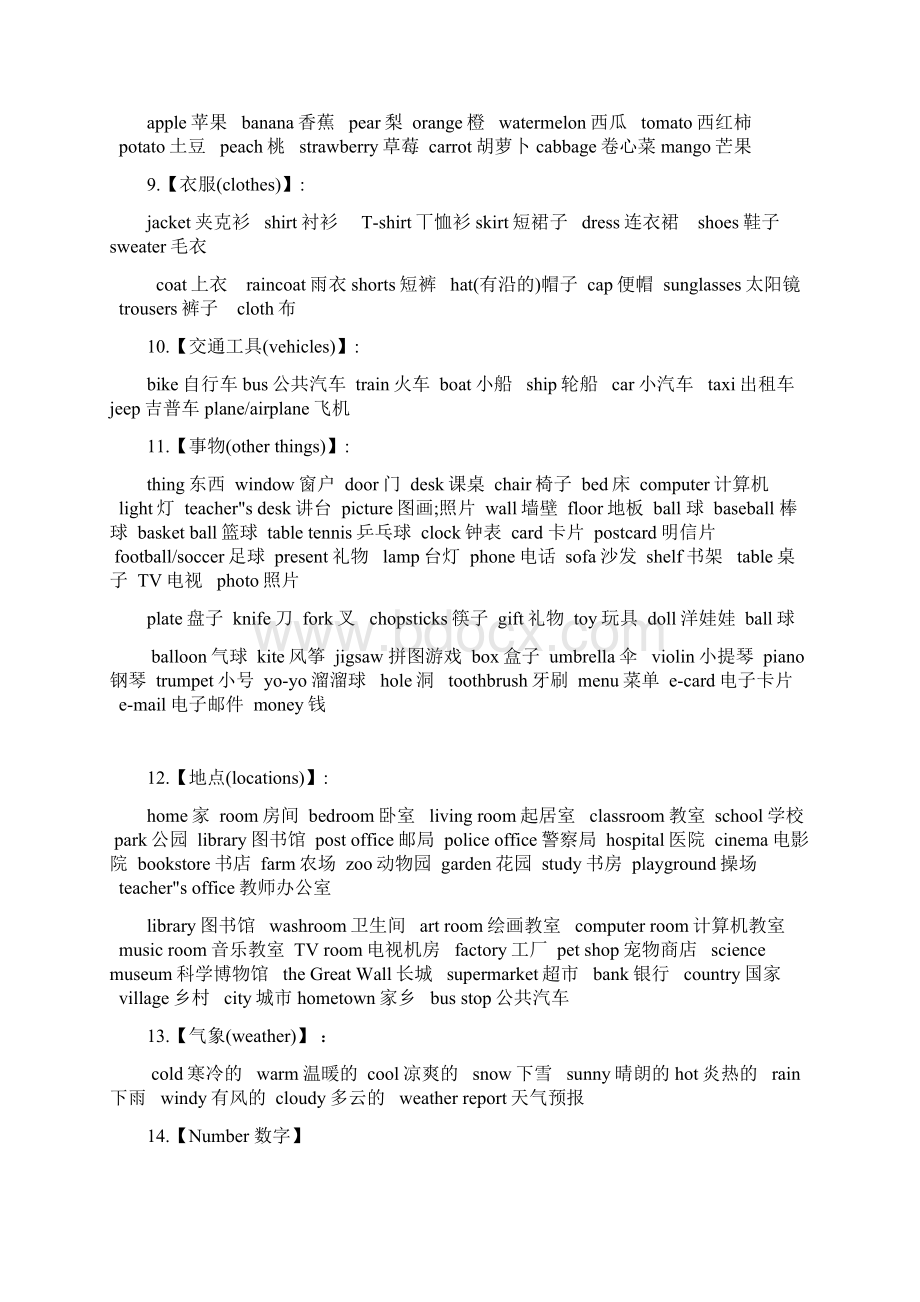 29种英语单词分类大全Word格式.docx_第2页