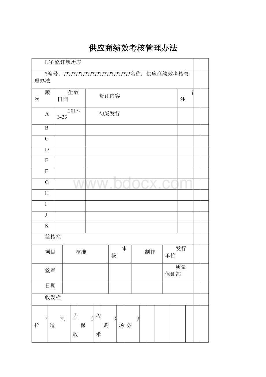 供应商绩效考核管理办法Word格式.docx_第1页