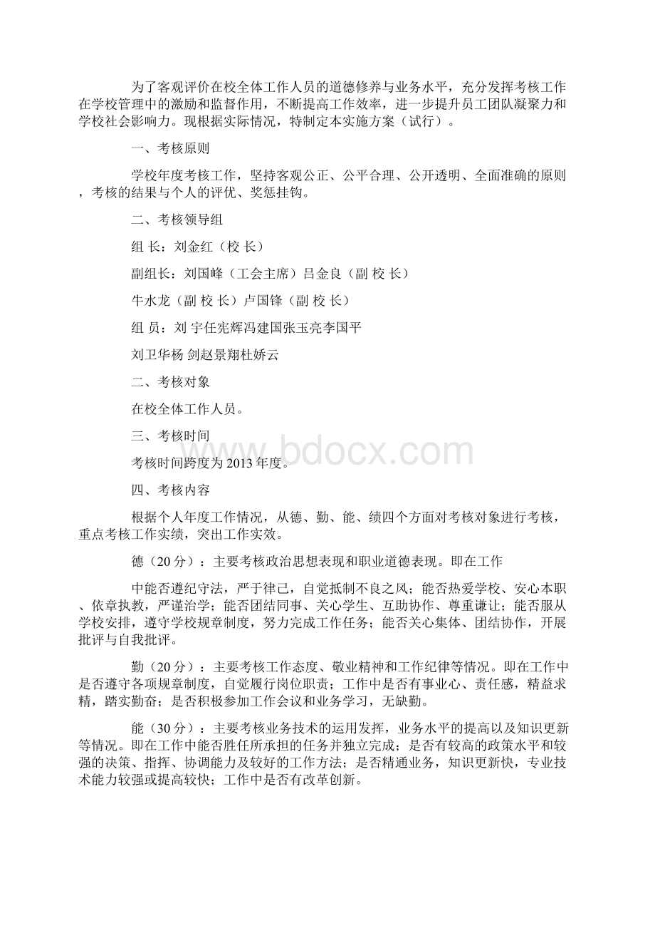 考核工作方案Word文档格式.docx_第3页