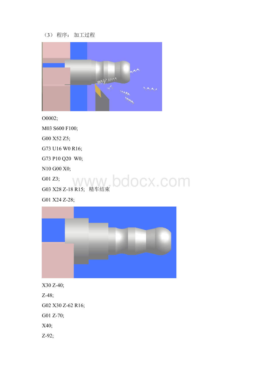 数控仿真编程与加工实训报告文档格式.docx_第3页